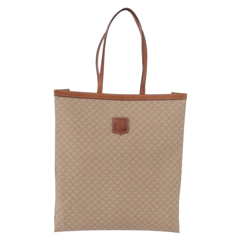 Celine Macadam Tote Beige